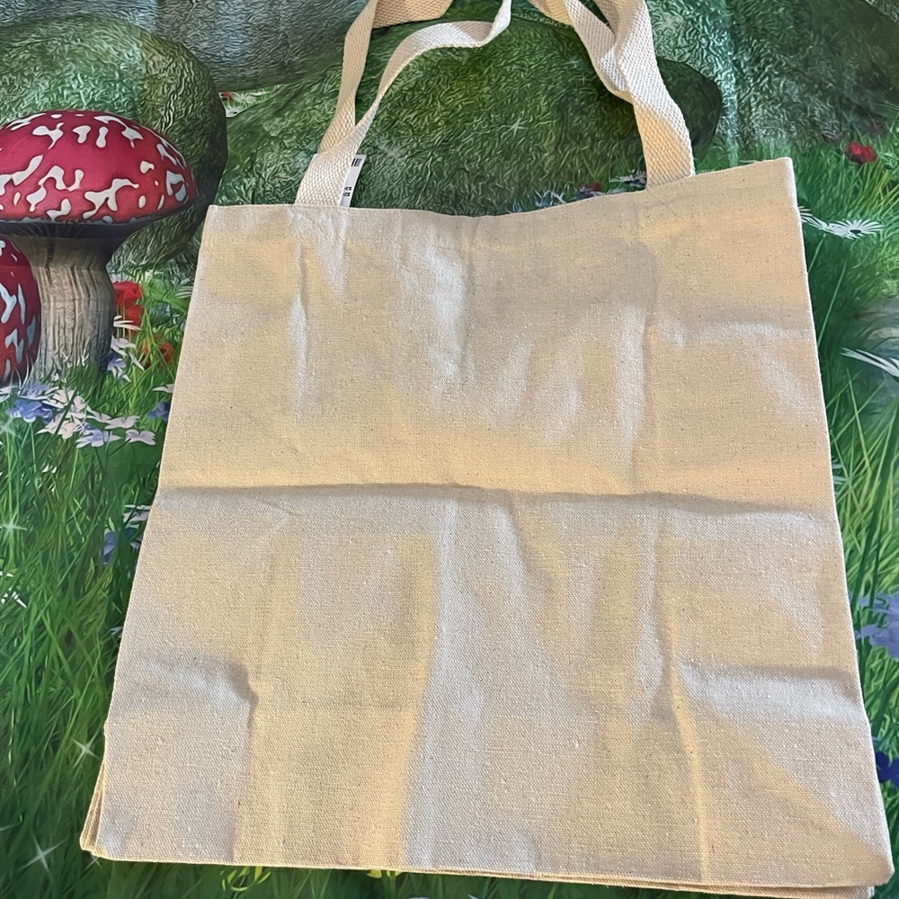 Urban Outfitters Keith Haring Holding Heart Tote Bag, Tan/Black/Red, NWT - Picture 9 of 13